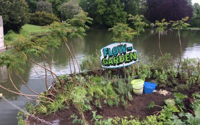 Flowgarden is open: Bilder einer weltverbessernden Ausstellungseröffnung