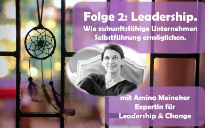 DreamCatcher Podcast Folge 2: Leadership. Wie zukunftsfähige Unternehmen Selbstführung ermöglichen.